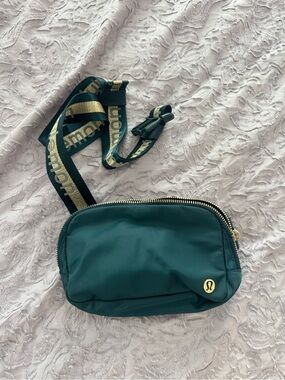 lululemon Storm Teal Belt Bag